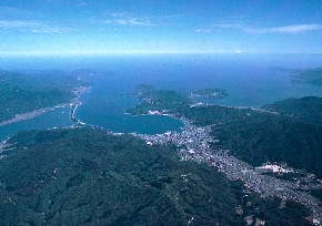 Amanohashidate Area (Aerial Photo)
